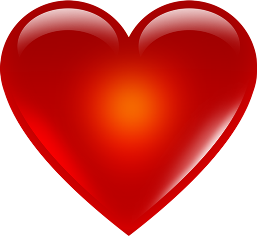 Heart - red