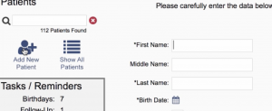add new patient