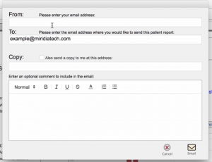 email pop-up