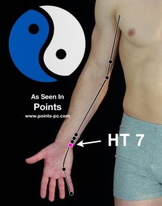 Acupuncture Point HT 7