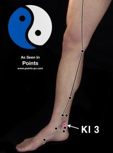 Acupuncture Point KI 3