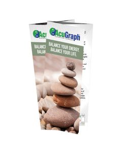 100 AcuGraph Tri-Fold Patient Education Brochures (English)