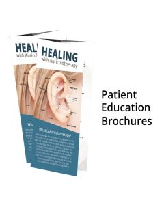 100 Auriculotherapy Patient Education Brochures
