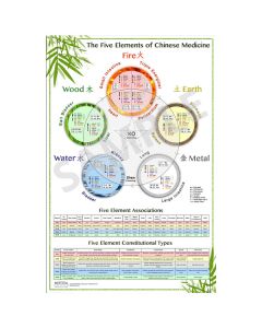 The World's Best Five Element Acupuncture Wall Chart