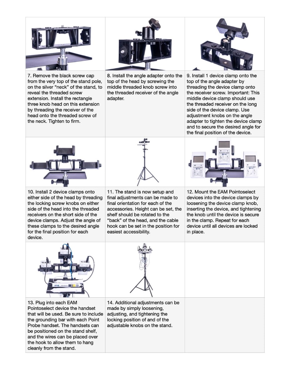 Eam Special Edition Pointoselect Digital Three Device Stand
