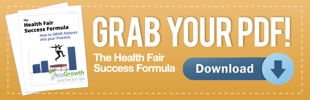 health fair success report download