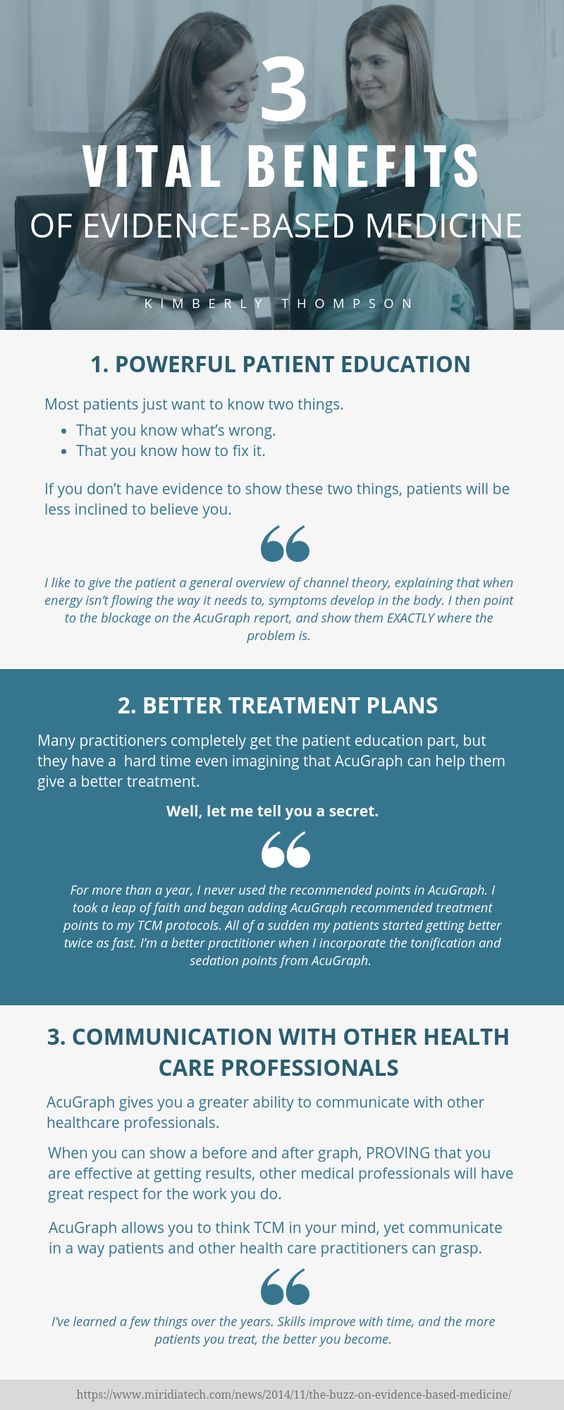 vital benefits of evidence-based