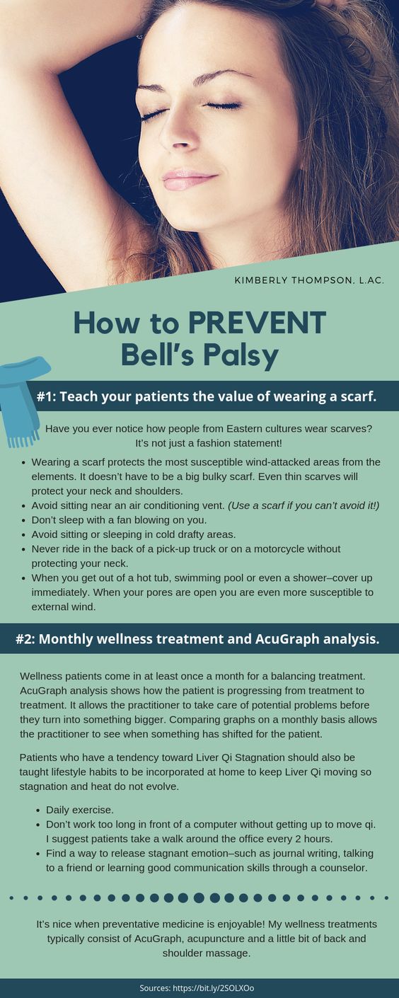 how to prevent bell's palsy