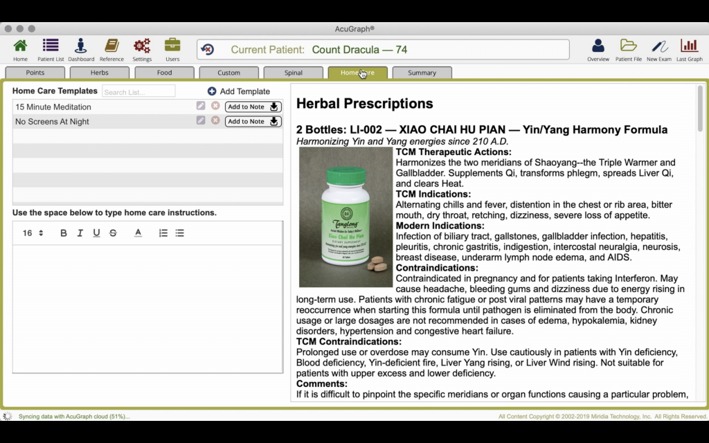 home care tab update