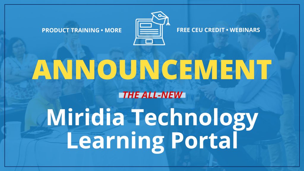 Miridia Technology Learning Portal 
