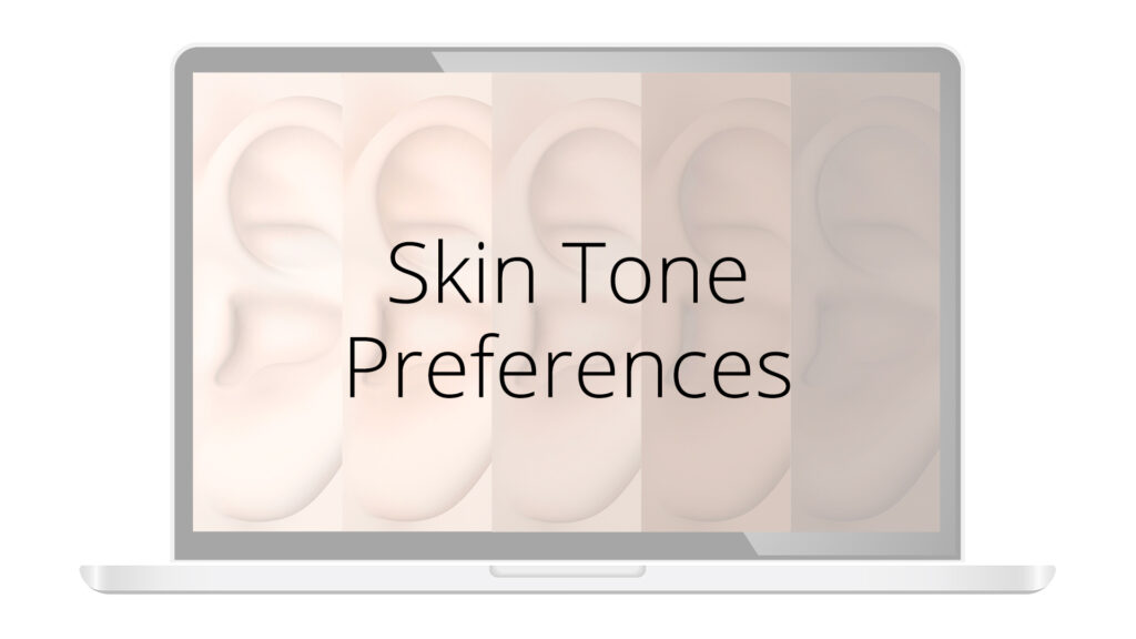 Auriculo 360 new features skin tone preferences