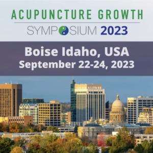 acupuncture growth symposium 2023