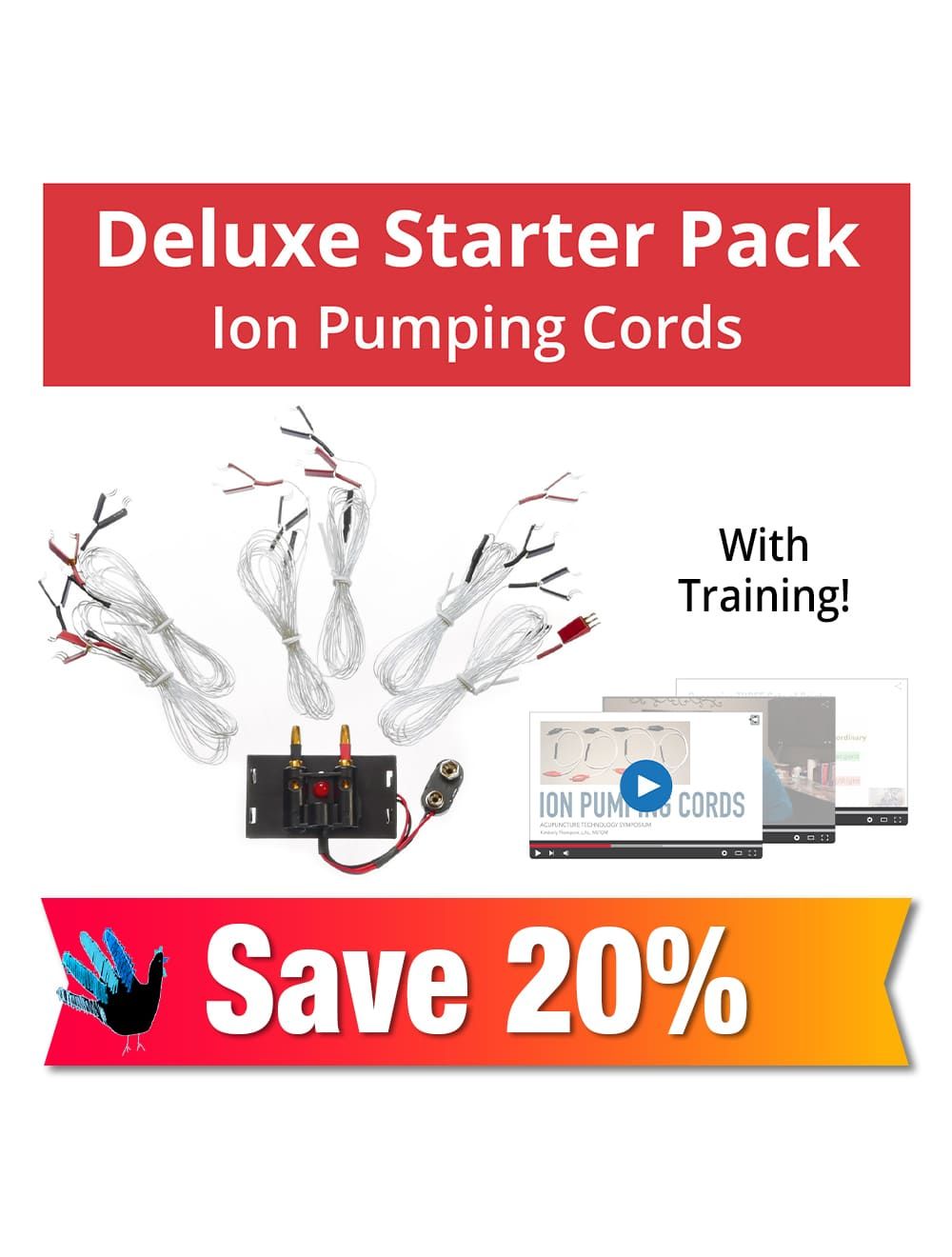 Ion Pumping Cord Starter Pack